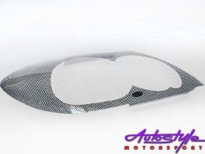 Toyota Fortuner 05up Carbon Headlight Shields-0