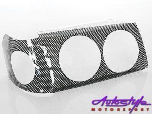 Fiat Uno Carbon Look Headlight Shields-0