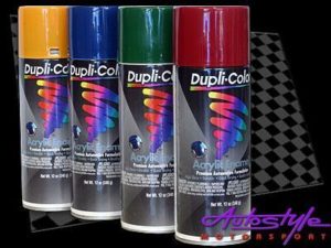 Duplicolor Acrylic Enamel Yellow Spraypaint-0
