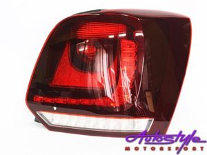 VW Polo 2012 Led Red Taillights-0