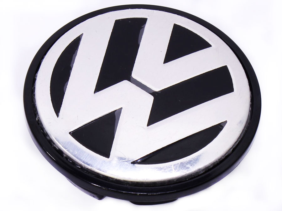 Other Wheels & Tyres - VW Black & Silver 63mm Wheel Center Cap (each ...